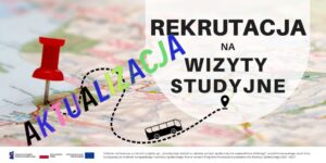 Wizyty studyjne, plakat informacyjny